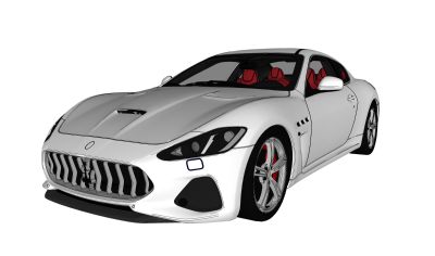 超精细汽车模型 玛莎拉蒂 Maserati Granturismo